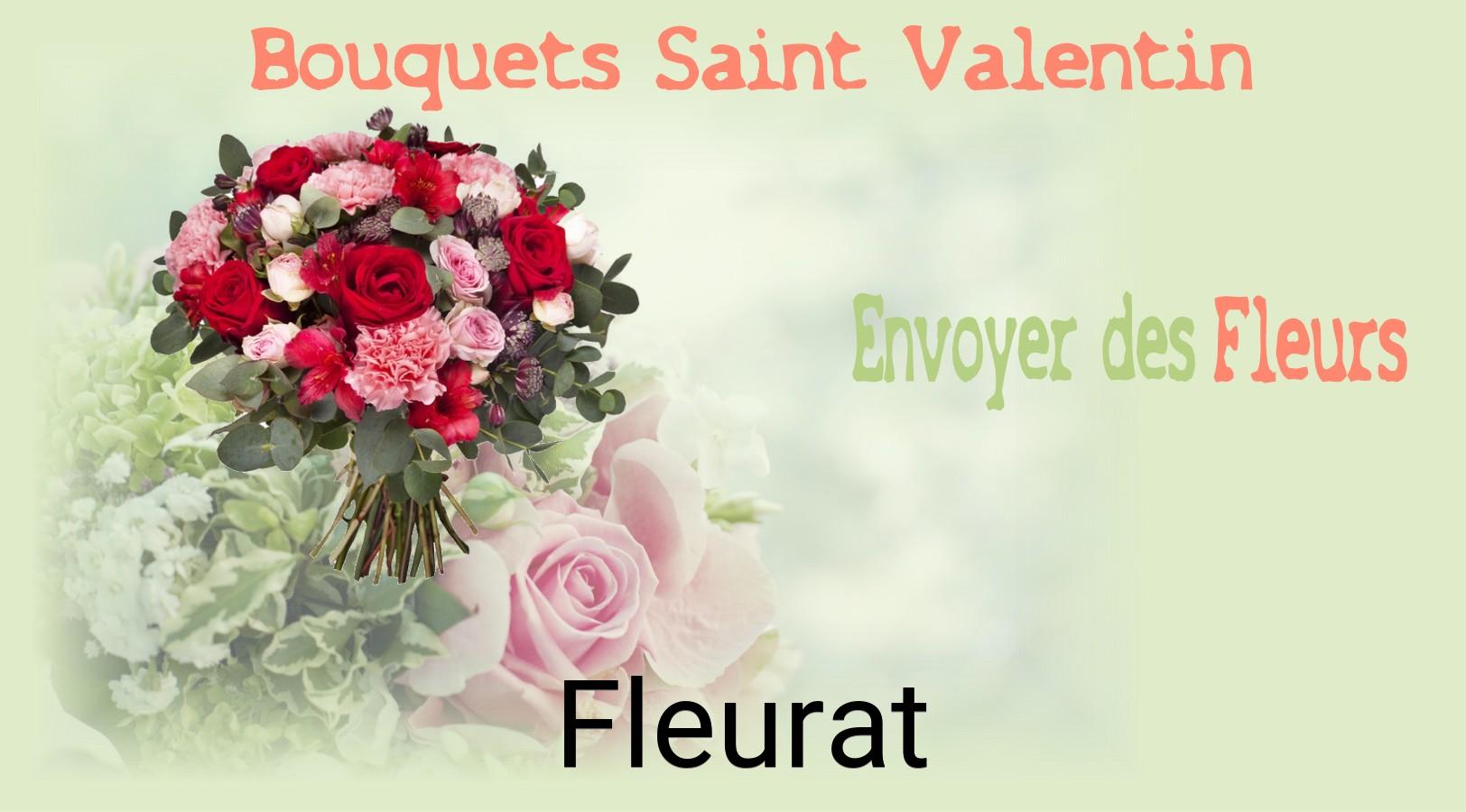Roses de Saint-Valentin livrées à Fleurat